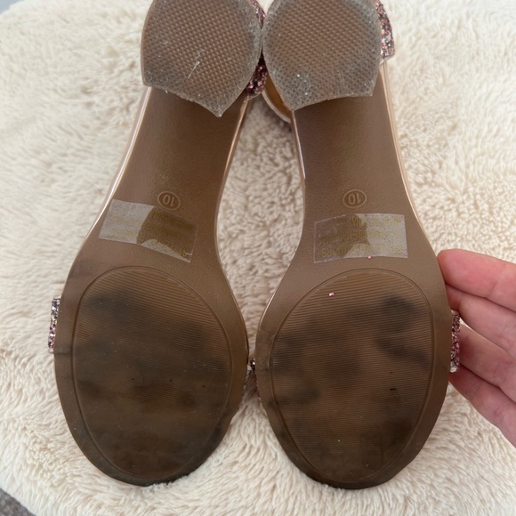 Herstyle Womens Chunky Block Heels Open Toe Ankle Strap High Heel Dress Pump - Picture 5 of 7